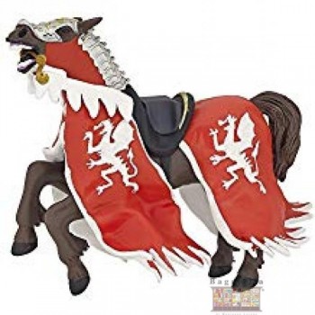 Cavallo del re Drago rosso...